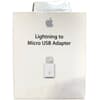 Apple Lightning auf Micro USB Adapter MD820ZM/A NEU