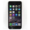 Apple iPhone 6 schwarz 64GB Smartphone ohne Ladegerät C- Ware Glasbruch