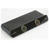 Belkin F1DD102L SOHO 2-Port DVI USB Audio KVM Switch ohne Netzteil