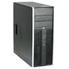 HP Compaq 8000 Elite CMT Core 2 Duo E8400 @ 3GHz 4 GB 250GB DVD±RW Tower PC RS232