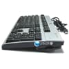 HP KUS0133 Tastatur USB deutsch silber-schwarz mit Chipkartenleser/Smart Card Terminal