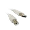 Kabel Cable USB Typ A/B 4,5 m lang für Drucker Sca nner