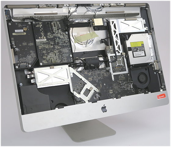Apple iMac 27" 11,1 Computer defekt Teile fehlen Quad Core i7 860 @ 2,8GHz Late 2009