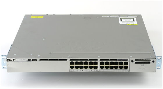 Cisco Catalyst 3850 24 Managed Switch L3 24x RJ-45 Gigabit WS-C3850-24T-S ohne PSU