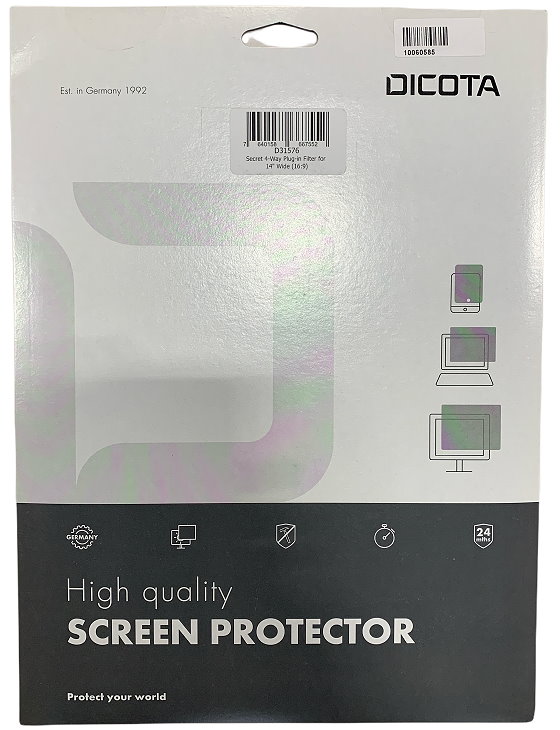 Dicota D31576 14" Blickschutzfilter NEU für 14" Wide 16:9 Notebook Laptop
