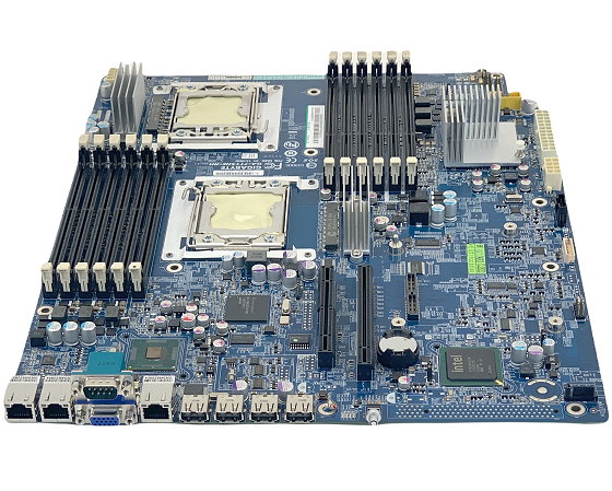 Gigabyte GA-7TTSHE-RH Mainboard 2x LGA 1366 Xeon Server Motherboard Platine