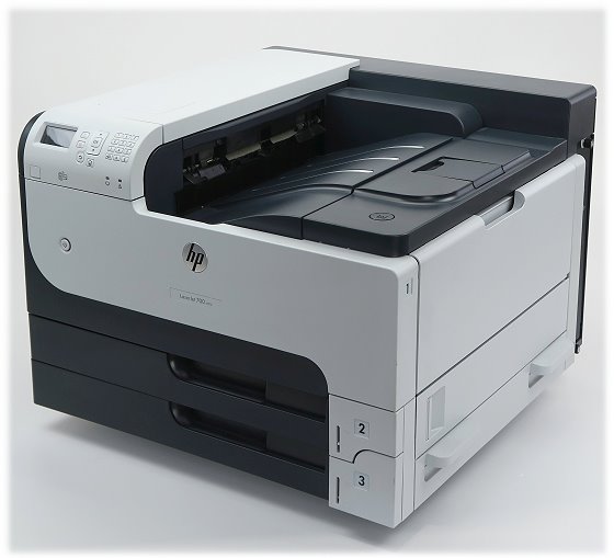 HP LaserJet 700 M712dn Duplex LAN DIN A3 unter 20.000 Seiten inkl. neue Tinte
