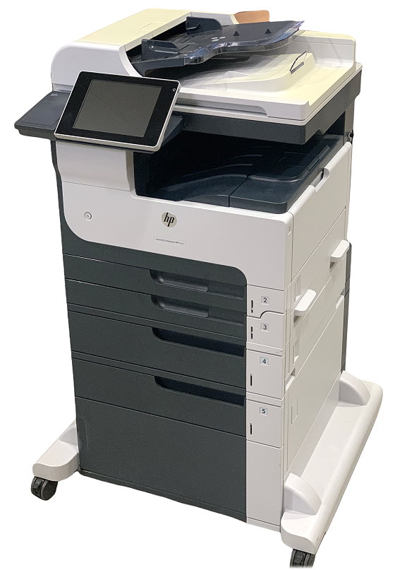 HP LaserJet Enterprise M725f MFP FAX Kopierer Scanner Drucker unter 50.000 Seiten B-Ware