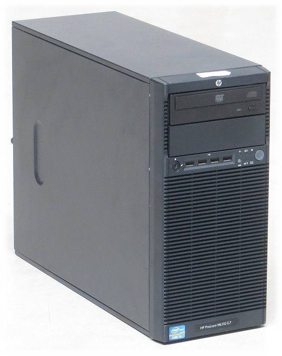 HP ProLiant ML110 G7 Core i3 2100 @ 3,1GHz 4GB DVD RAID SA B110i Tower Server 4x HDD Bay