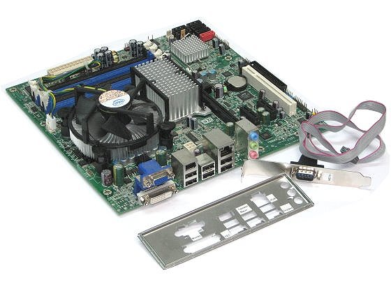 Intel Desktop Board DQ35JOE Core 2 Quad ready SATA RAID 0+1+5 mATX