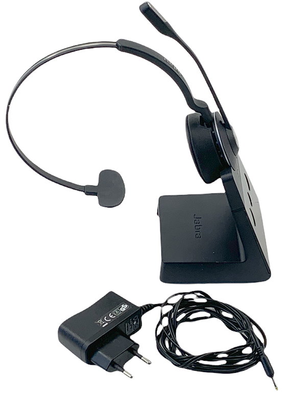 Jabra Engage 65 Mono Headset DECT mit Basisstation und Netzteil 9559-553-111