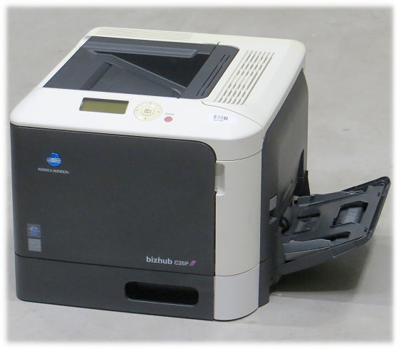 Konica Minolta Bizhub C35P 40 ppm 256MB 38.950 Seiten Farblaserdrucker B-Ware-Farblaserdrucker ...