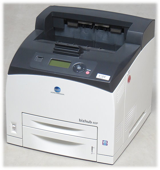Konica Minolta bizhub 40P 43 ppm 128MB Duplex LAN Laserdrucker B-Ware-Sonstige-10047492