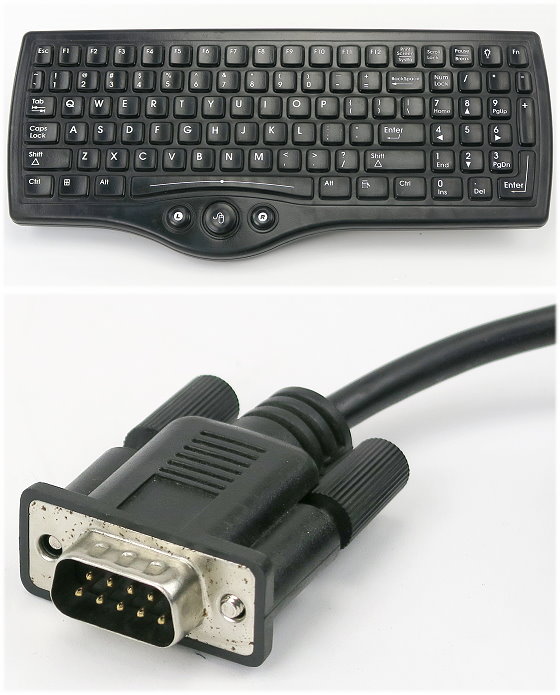 LXE/Honeywell 95 KEY PS-2A Tastatur Industrial für Stapler-Terminal