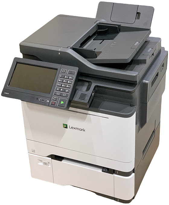 Lexmark CX625ade All-in-One MFP FAX Kopierer Scanner Farbdrucker 31.230 Seiten