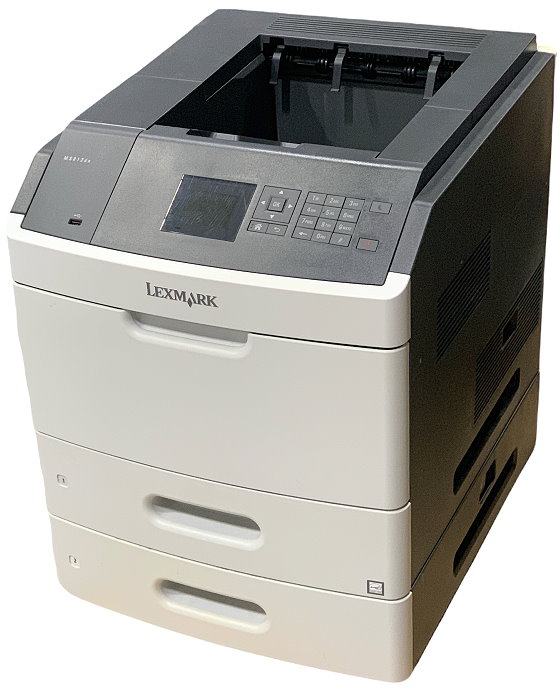 Lexmark MS812dn 66 ppm 512MB Duplex LAN 2.PF Laserdrucker B-Ware