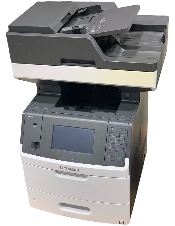Lexmark XM5163 MFP FAX Kopierer Scanner Laserdrucker Duplex LAN B-Ware