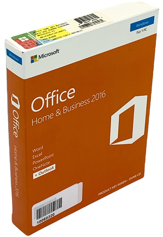 Microsoft Office Home & Business 2016 WIN German Eurozone Lizenz ohne CD T5D-02808