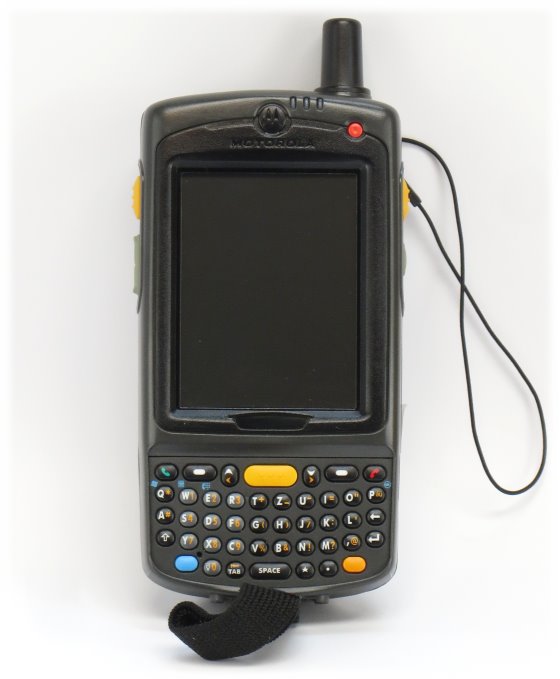 Motorola Symbol MC7596 PDA mit Barcode Scanner Wireless (Menü gesperrt)