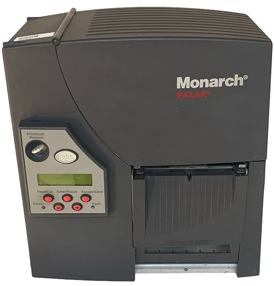 Paxar Monarch 9825 Etikettendrucker Thermodirekt Thermotransfer mit Printserver