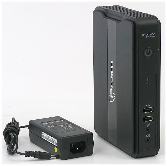 Atomino Praim-A24 Quad J1900 4x 2GHz 2GB 8GB SSD ThinOX komplett passiv gekühlt silent HTPC