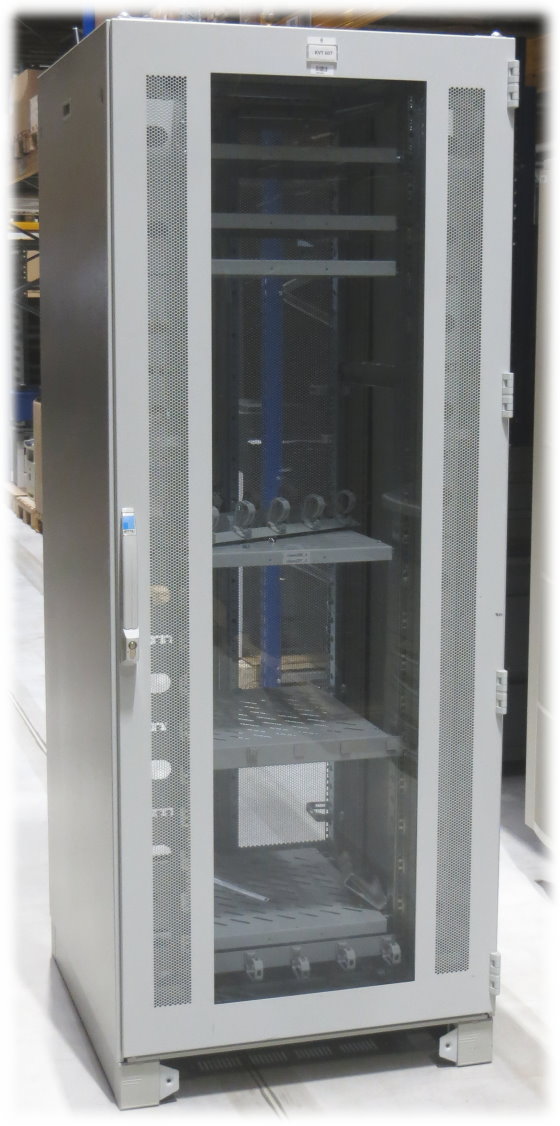 Rittal DK7830 300 Serverschrank 42HE mit Glastür 6x Zwischenböden