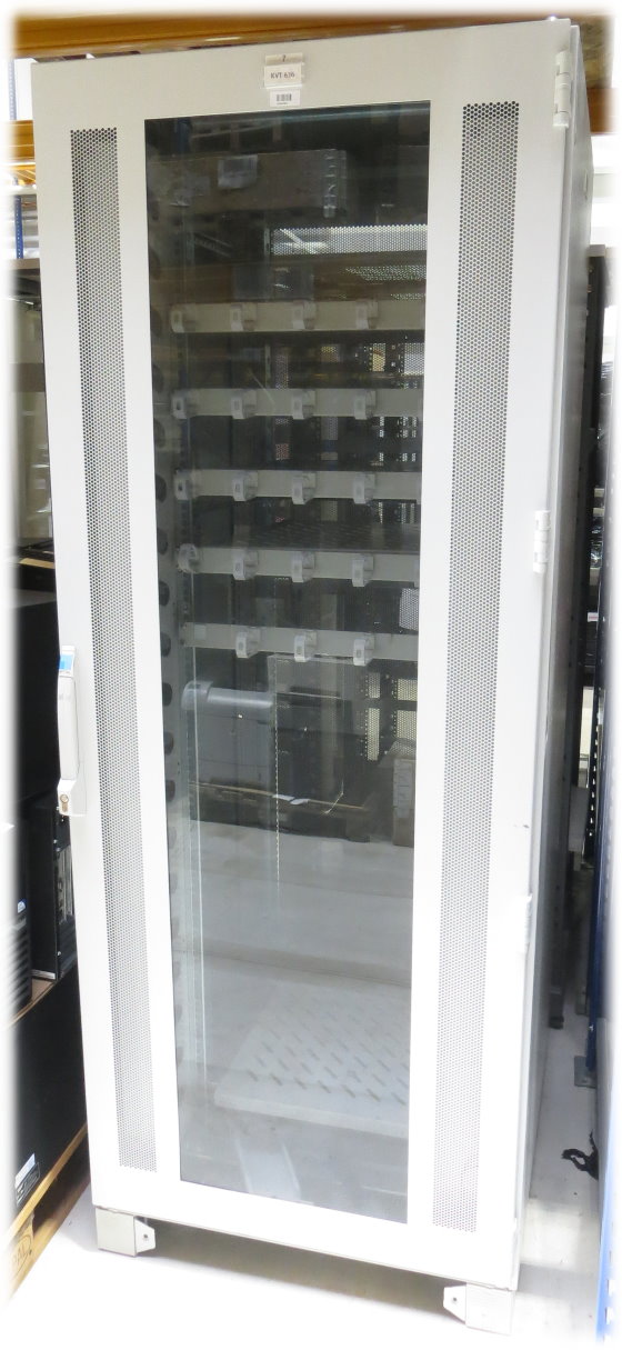 Rittal DK7830 300 Serverschrank 42HE mit Glastür 5x Zwischenboden-Rack
