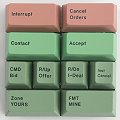 Wey Keyboard Modul Tastatur rot grün für MK06 u.ä. Customised Keypad
